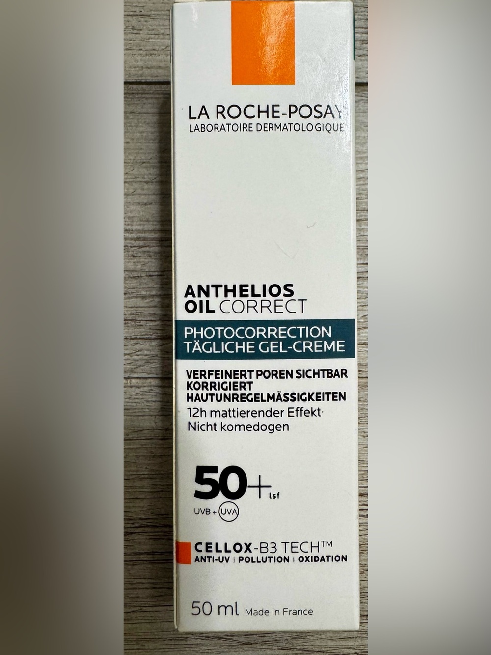 La Roche Posay Anthelios Oil Correct SPF 50+ Sunscreen 50ml NIB